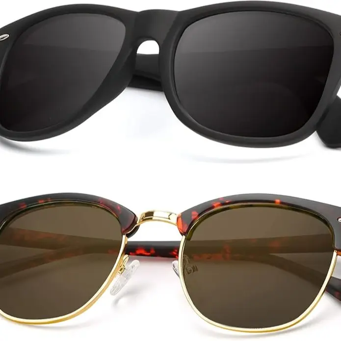 Matte Tortoise/Brown/Golden Frame
