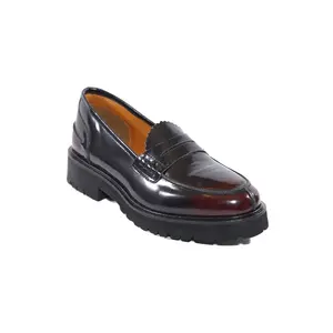 Alder Burgundy Leather Loafer
