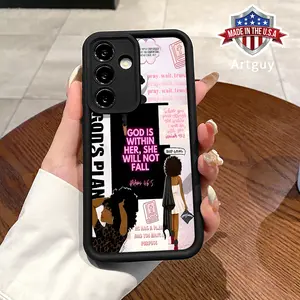 Phone case for Samsung S24 ultra plus S25 S23 S22 Ultra Pluss God Within Her Advanced fashion gift Anti-Scratch Shockproof TPU Bumper Drop-proof Cover