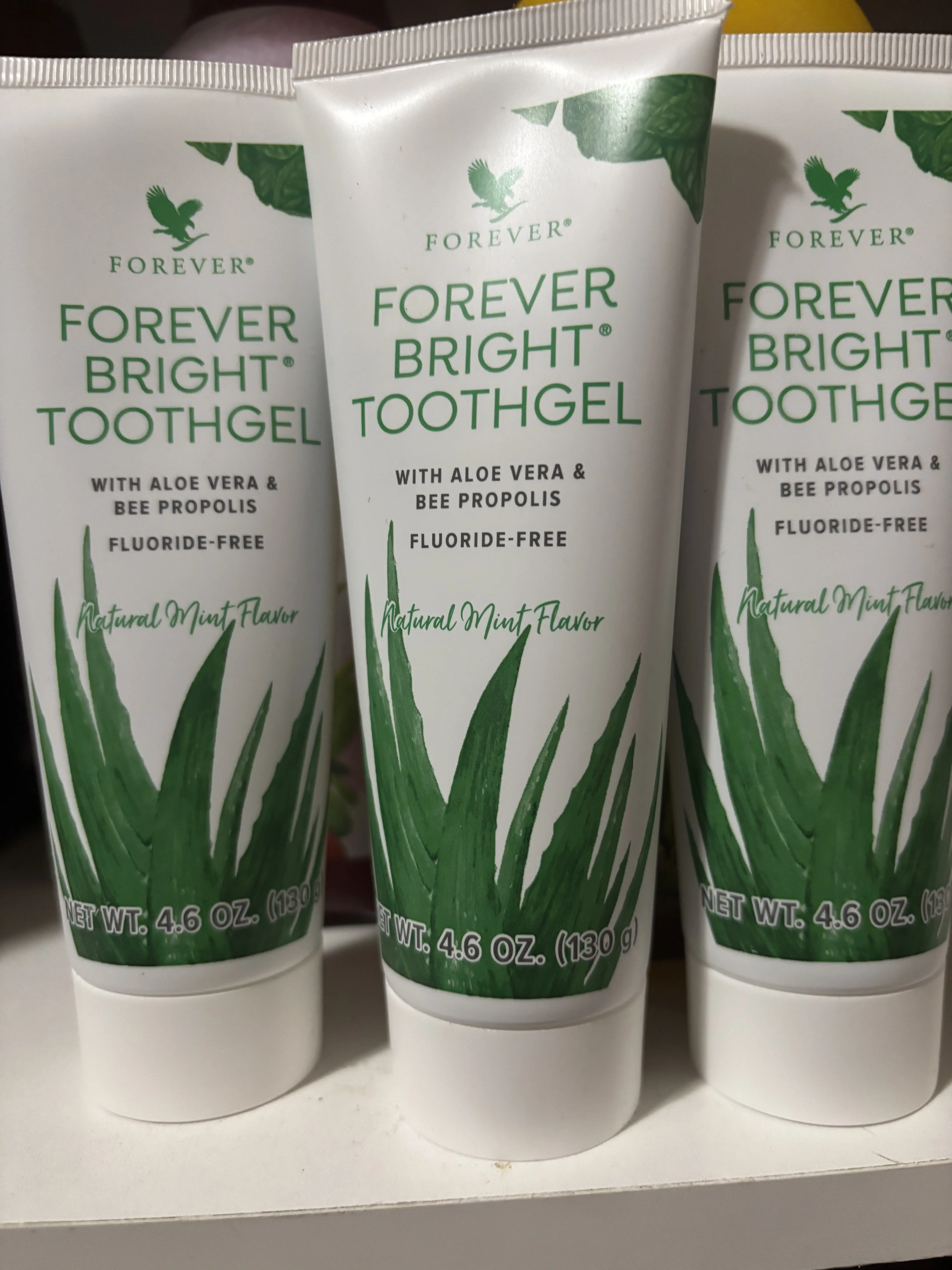 Forever Bright Toothgel - Fluoride-Free with Aloe Vera & Bee Propolis for  Sparkling Teeth & Fresh Breath - Natural Mint Flavor - 180g - Safe &  Refreshing Dental Care - TikTok Shop