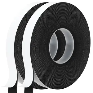 2 Roll of Black Double Sided  Tape,PE  Tape,Double Sided Mounting Adhesive Tape (1 Inch by 50 )