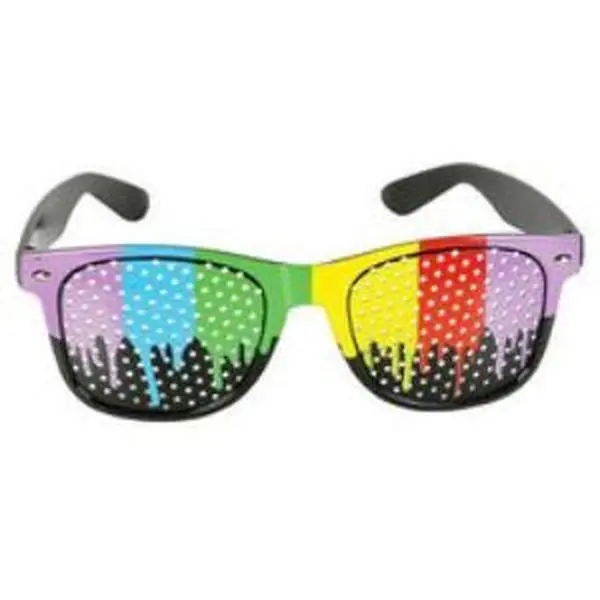 Rainbow Drip Glasses Rainbow Drip Glasses