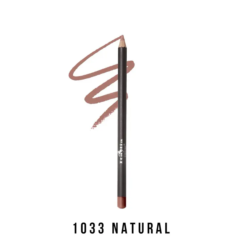 Italia Deluxe Ultra Fine Dark Lip Liner - Luxurious Velvet Formula, Effortless Glide Application, Long-Lasting Wear Cosmetic, Makeup Products for Adults, Brown & Neutral Dark Shades