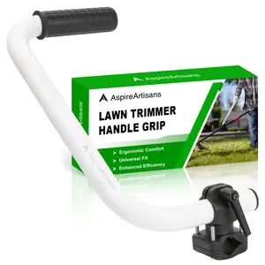 Aspireartisans Weed Eater Handle Extension Grip for Lawn Care and Landscaping – Ergonomic Adjustable Trimmer Handle for Back Relief