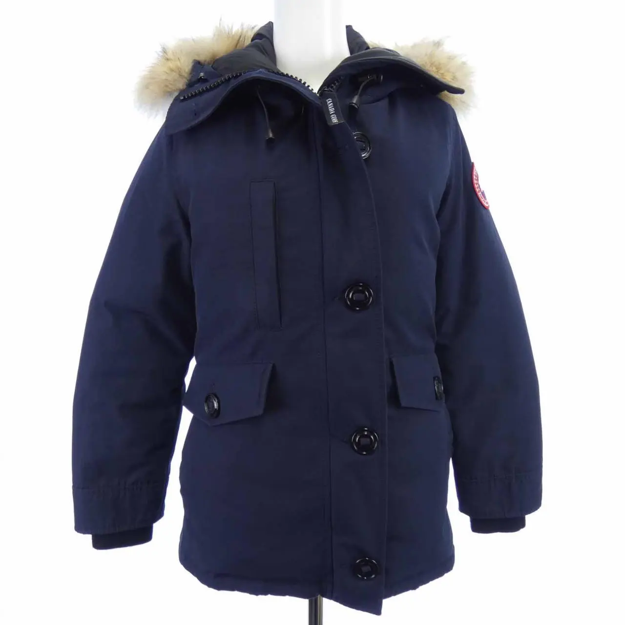 Pre-owned Canada Goose Nylon Small Leather Goods CHARLOTTE Down Jacket