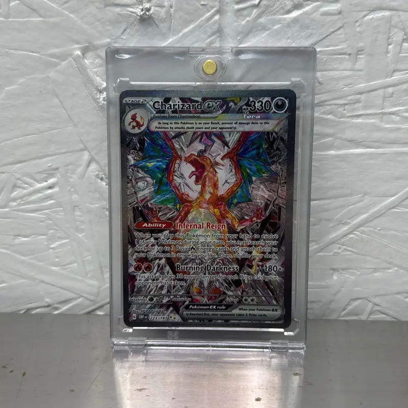 Charizard ex Official TCG Collectible Raw Card - 223/197, SV03: Obsidian Flames (OBF), Collectible Cards