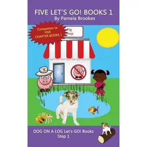 USED-Five Let's GO! Books 1: Sound-Out Phonics Books Help Developing Readers, including Students with Dyslexia, Learn to Read (Step 1 in a Systematic Serie by Brookes, Pamela (Paperback)
