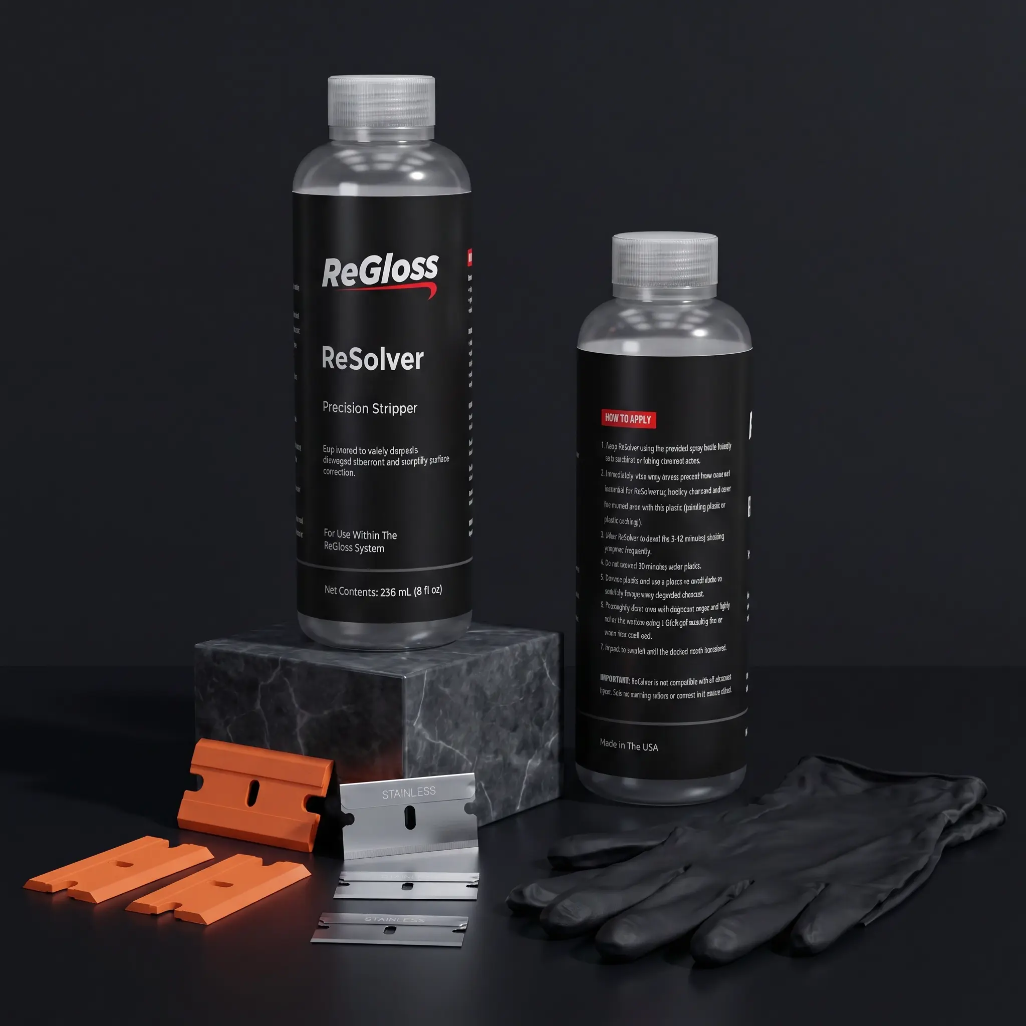 ReSolver Precision Clear Coat Stripper For Peeling & Oxidation Removal