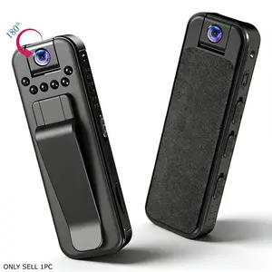 Portable Mini Camera Voice Recorder Pen, Rechargeable HD Recording Camera with 180° Rotatable Lens, Infraerd And Night Vision, Camcorder for Outdoor,Home,Sports,Pet Records,Security,Work Records, Clip
