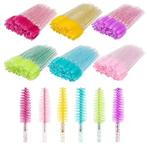 300PK Mulit-colored Eyelash/eyelash extension spoolies