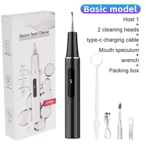 Upgraded Sonic Tartar Remover for Teeth  9 Million Vibration Electric Dental Calculus Cleaner with 5 Modes  IPX6 Waterproof Rechargeable Teeth Cleaning Kit for Plaque Stains and Oral Care