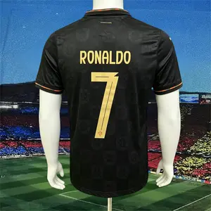 2026 No. 7 Ronaldo Black Special Edition Short-Sleeve Soccer Jersey