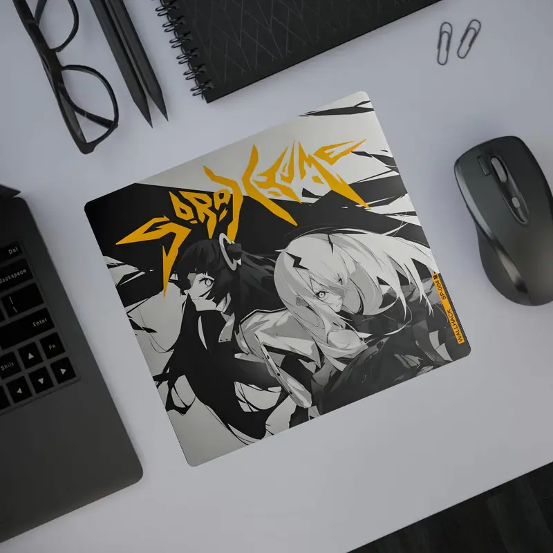 yuki aim kitsune glass mousepad - TikTok Shop