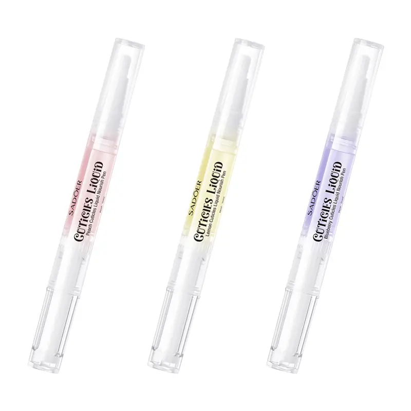 Nail Growth Support Oil For Strength and Moisture,Moisturizing, Growth, Strengthening,Cuticle Oil for Damaged, Dry, Brittle Nails,Hangnails,Available in Lemon, Peach & Blueberry scents