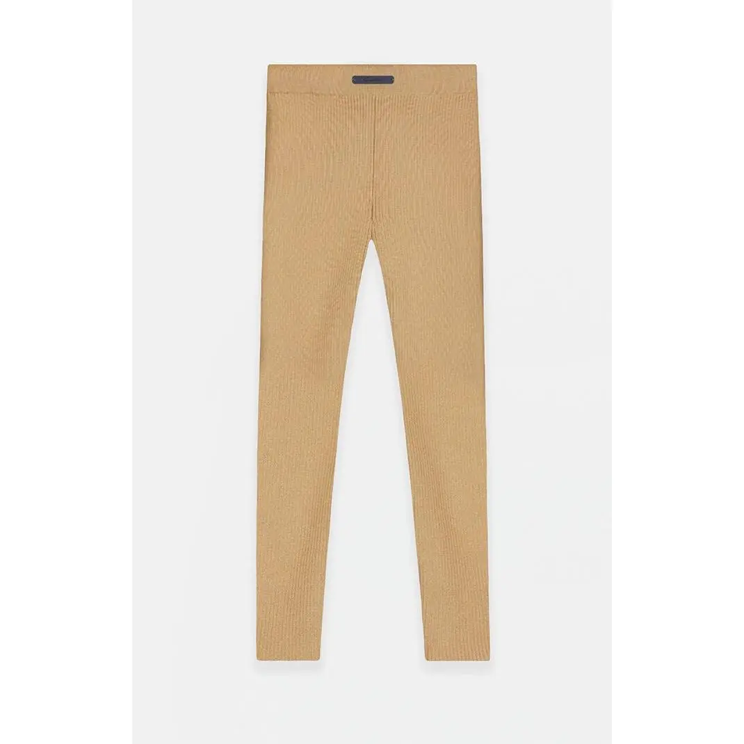 Fear of God ESSENTIALS Men's Women's Dune Ribbed Knit Leggings
