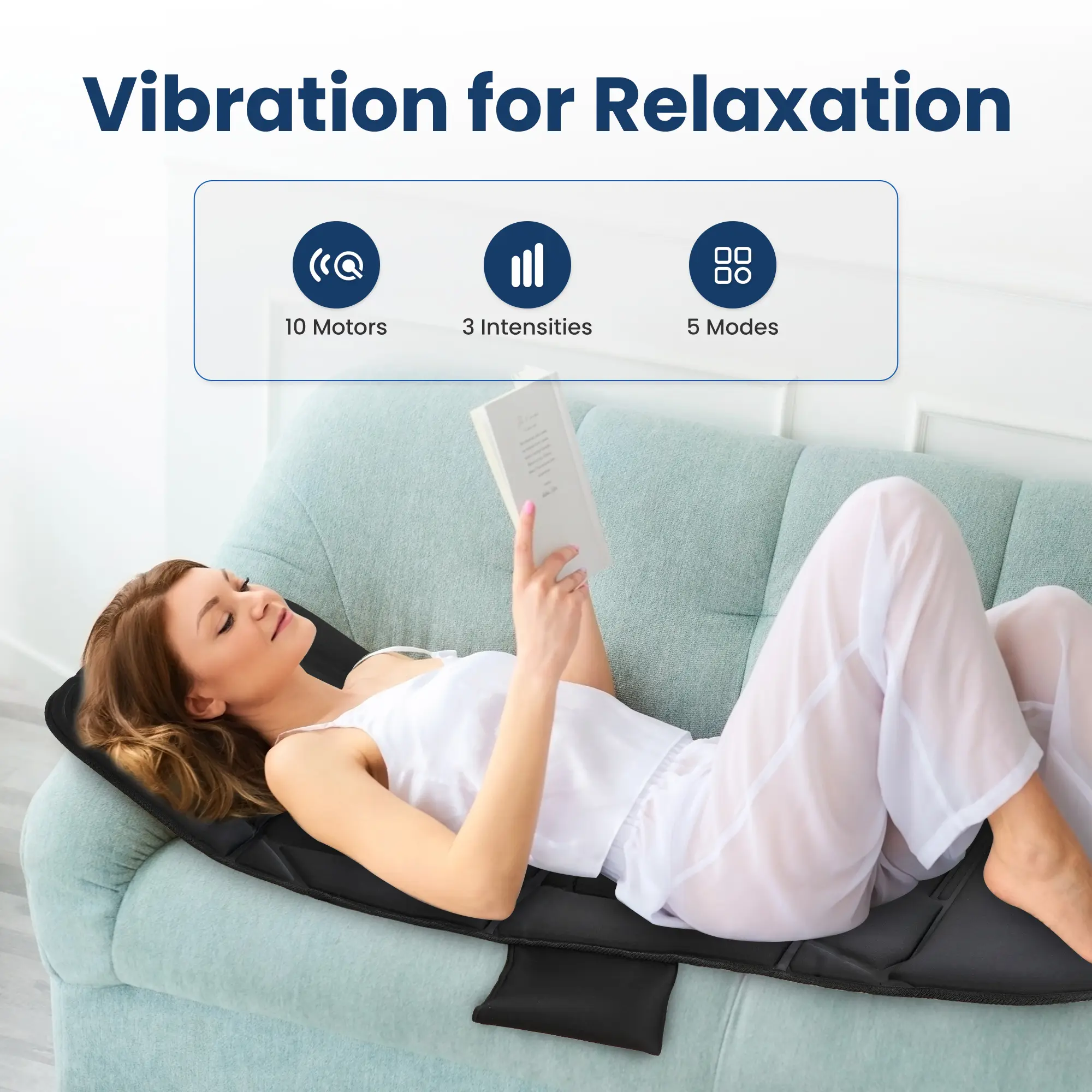 COMFIER Full Body Massage Mat Pad with Heat, Chair Pad with 10 Vibration Motors & 2 Heating Pad with Auto Shut Off, Heated Massage Mattress Pad for Back - TikTok Shop COMFIER Full Body Massage Mat Pad with Heat, Chair Pad with 10 Vibration Motors & 2 Heating Pad with Auto Shut Off, Heated Massage Mattress Pad for Back - TikTok Shop