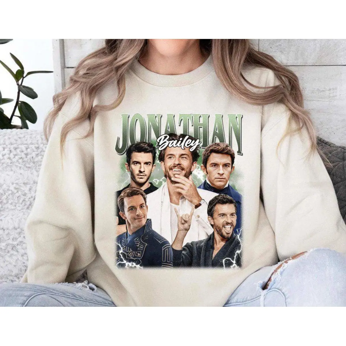Jonathan Baileyy Tshirt Sweatshirt, Fiyeroo Bailey Wicked Shirt, Gift For Movies Lover, Unisex Sweater Pullover Tee