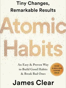 Atomic Habits: An Easy & Proven Way to Build Good Habits & Break Bad Ones Hardcover money books paperback book