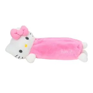 Hello Kitty Plush Pal Pencil Case (Side Pose)