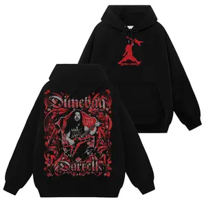 [HellRider Shop] Limited Dimebag Darrell Panteras #3 Hoodie T-Shirt Sweatshirt, Retro Vintage Unisex Graphic 90s Cotton, Gift For Heavy Metal, Rock Y2K Streetwear