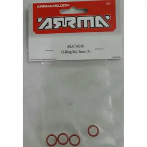 Arrma RC 8x1.5mm O-Rings (4pcs) ARA716036