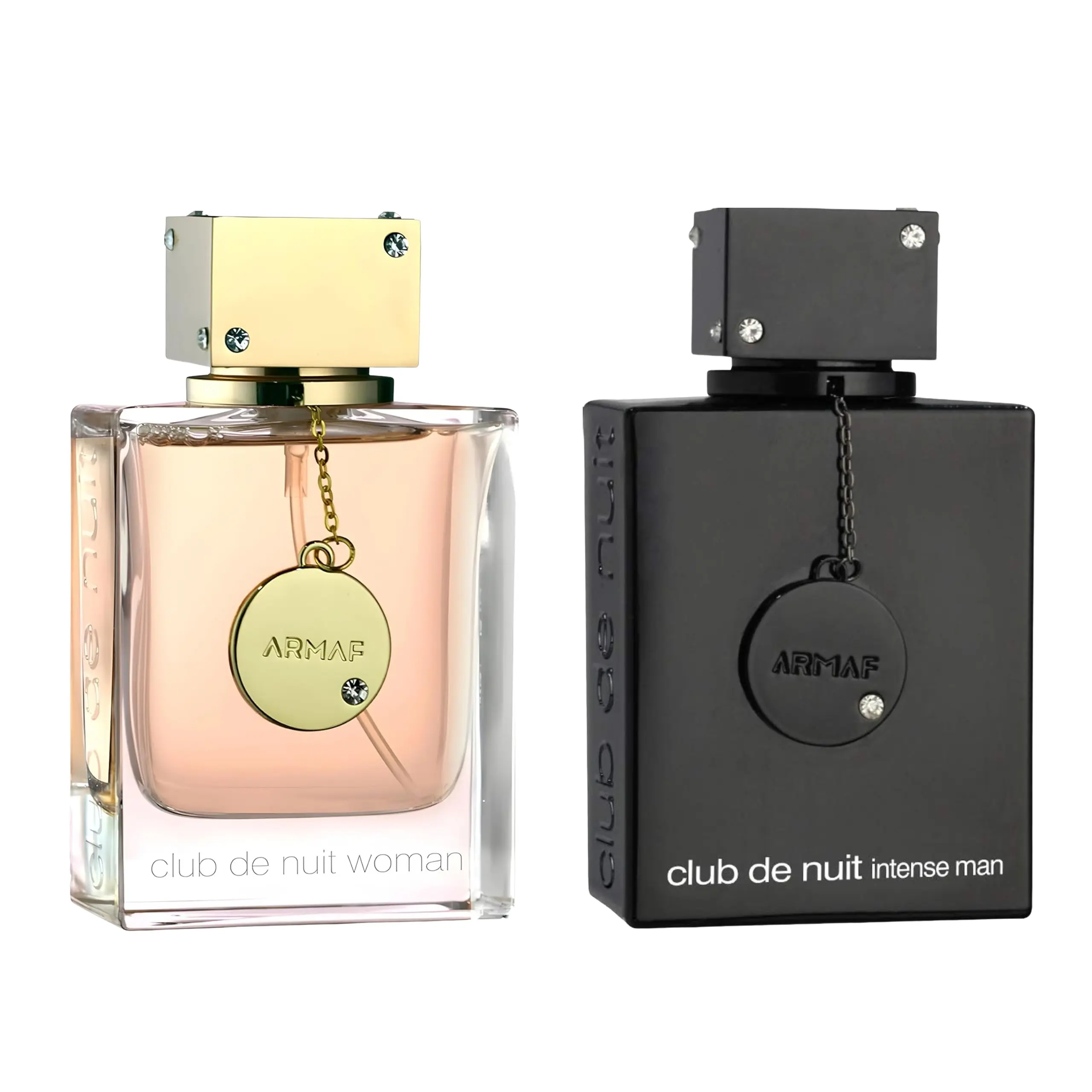ARMAF COUPLE COMBO SET CLUB DE NUIT INTENSE MEN & CDN WOMEN EAU DE PARFUM SPRAY 3.6 OZ | FRAGRANCE BUNDLE GIFT FOR HIM & HER