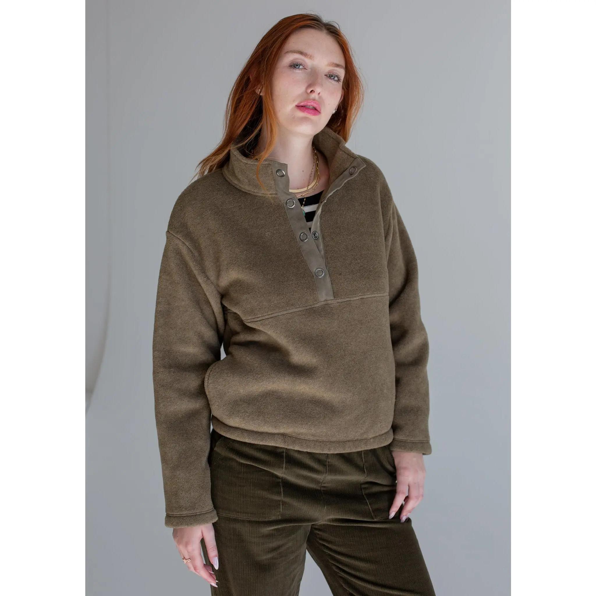 Women's Lux Polar Fleece Pullover