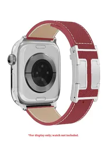 Magnetic Leather Watch Band for Women, Smartwatch Buckle, Smartwatch Strap, Smart Watch Straps, Premium Designer Style, Adjustable Length 165-215mm, Mother's Day Gift