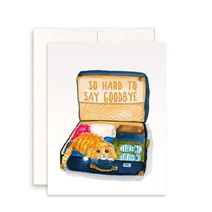 Funny Goodbye Card For Coworker - Leaving Gift