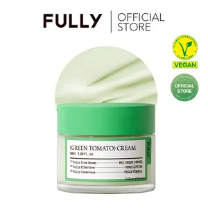 [FULLY Official Shop] Green Tomato Facial Cream, Pore Lifting with 65% Green Tomato Facial Moisturizer for Hydration and Elastcity Vegan 3.04 fl,oz