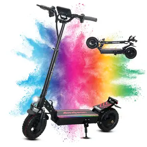 2500W Motor Electric Scooter For Adults,  up to 30MPH Speed, 25 Miles Range, Motorized Scooter with Dual Brake Systems, Fast and Power Scooters for Adults Load 440LBS,E-Scooter 11' Off-Road Tire