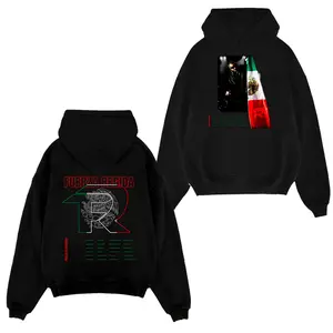 ✨ [Graphic Hoodie]Fuerza Regida Mexican Classic Soft Cotton Pullover Hoodie 2 Sides For Men And Women
