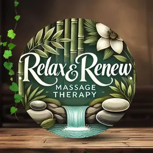 Heavy-Duty Iron Metal "Relax" Sign Wall Art - 2D Flat Spa Decor with Bamboo, Floral Waterfall & Massage Stones for Home, Office