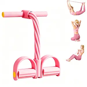 Portable Pedal Elastic Puller - Fitness for Everyone, Full Body Stretch Band, Home Daily Fitness Gear