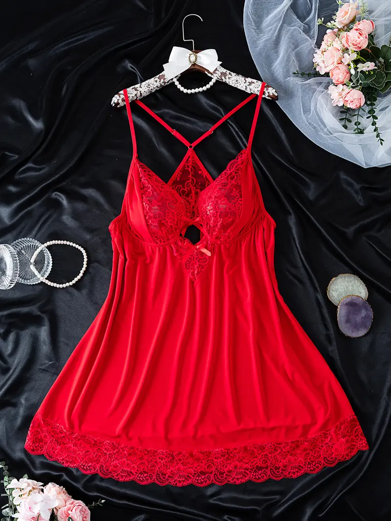 binding lace cami dress - TikTok Shop