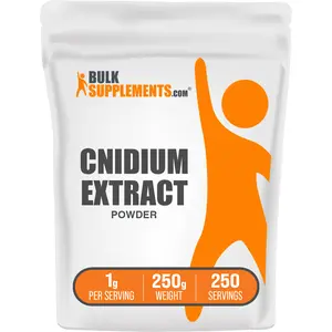 BulkSupplements Cnidium Fruit Extract Powder - Dietary Supplements - Edible - Natural Antioxidants - Fitness - 100g-1kg - 1000mg per Serving