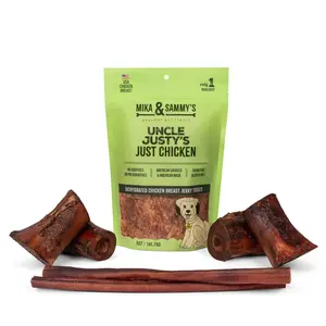 Medium Dog Treat & Chew Bundle | 21-40 Lbs | Jerky, Bully Sticks, & Marrow Bones