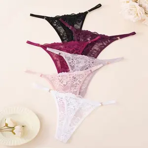 Landa Seamless fit with buttock-shaping design, ladies' sexy six-piece underwear set, lace thong, pure and beautiful sensuality. Soft Pastel Panty underwear for women panties women underwear Camel Toe Cover Thongs fresh  undies glam  ensemble