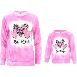 Unique Baby Girls Mommy and Me Valentines Day Be Mine Sweaters