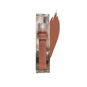 Mocha Glaze Hydrating Super Gloss with Mauve Tint & Gold Shimmer for Luscious Shine and Moisturized Lips
