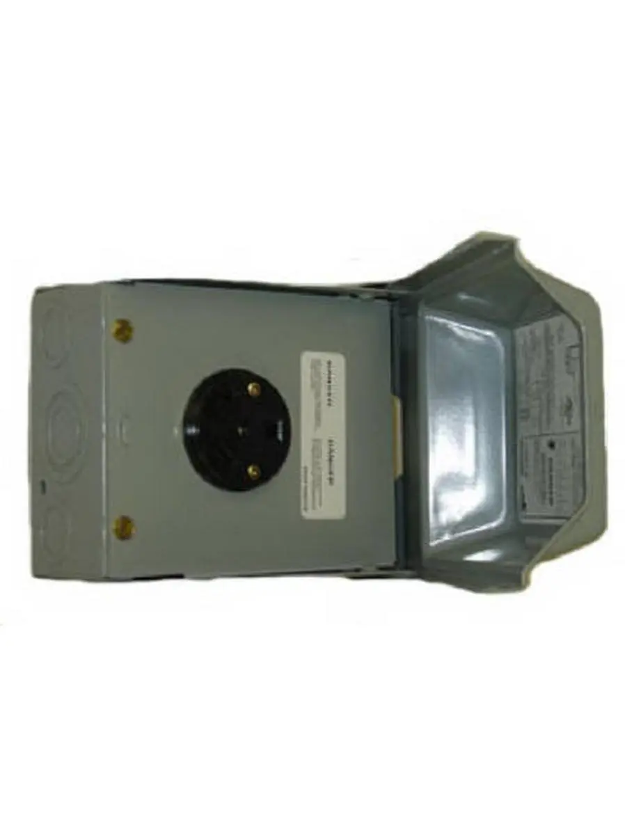 Midwest Electric U013P 30A 120V Surface-Mountable Outdoor Receptacle Enclosure Wall Socket, 5.5x7.75x6 in Electrical Accessory, Enclosed