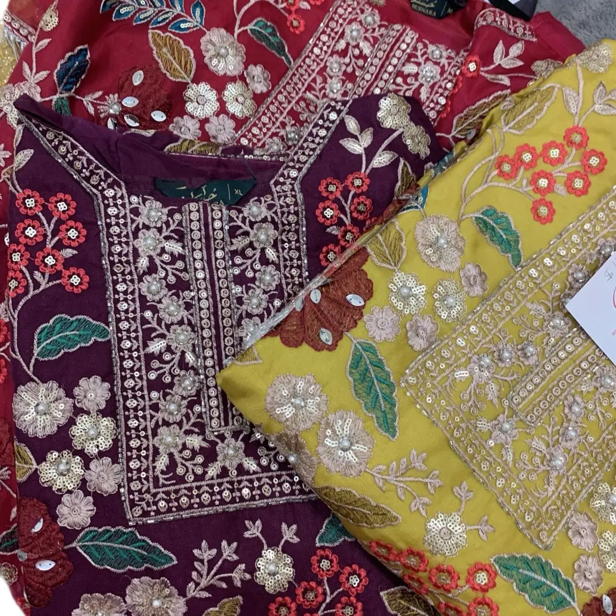 Pakistani Heavy Embroidery Suit Collection for Women - Elegant Design, Versatile Style, Ideal for Special Occasions
