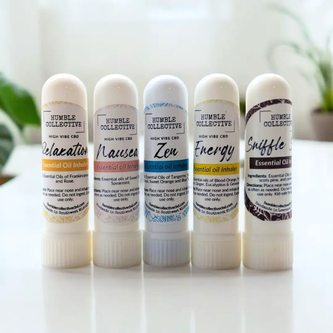 Essential Oil Inhalers | Zen, Nausea, Relaxation, Slumber, Sniffle Stick or Energy Boost