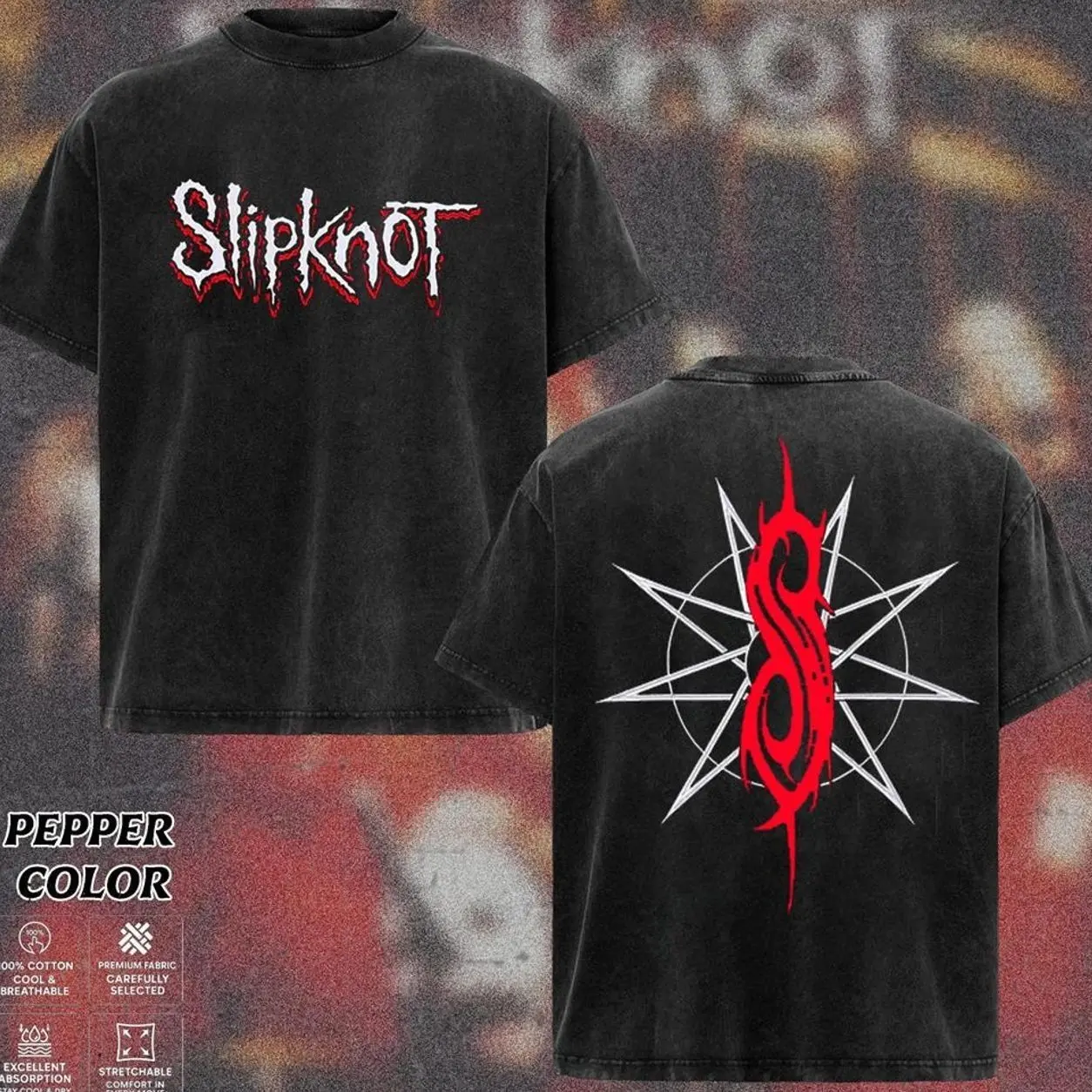 [COLLECTION] Slipknot Band T-Shirt Collection, Dark Nu Metal Graphic Tee, Masked Industrial Horror Artwork Shirt,Chaos Alternative Metal T-Shirt, Distressed Dark Stage Streetwear, Heavy Metal Band Merch Gift for Rock Fans, Unisex Merch for Men & Women TT4