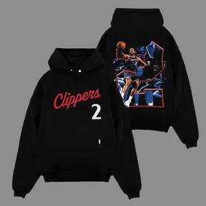 (Ver 2) Kawhi Leonard 2 Premium Cotton Oversize Hoodie Sweater T-Shirt, The Claw Hoodie Sweater T-Shirt, The Clippers Hoodie Sweater T-Shirt , Sunday Basketball Hoodie Sweater T-Shirt , Game Day Hoodie Sweater T-Shirt , Game Day Outfit