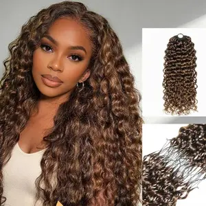 【4 Packs 20" Only $189-Miracle Knots Crochet Hair 】Protective Hairstyles Human Hair Extensions  Pre-Separated 50g/Pack – Knotless Boho Braids, 4-5 Packs for Full Head, Multiple Curly & Wave Textures Protective Hairstyles For Black Women