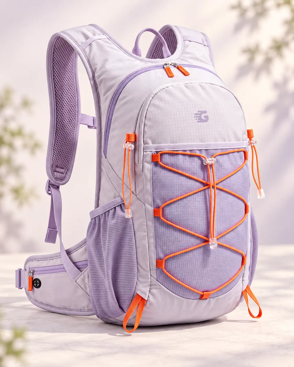 Small Hiking Backpack for Women, 12L Lightweight Packable Daypack with Hip Belt Phone Pocket, Hydration Sleeve & Trekking Pole Holder