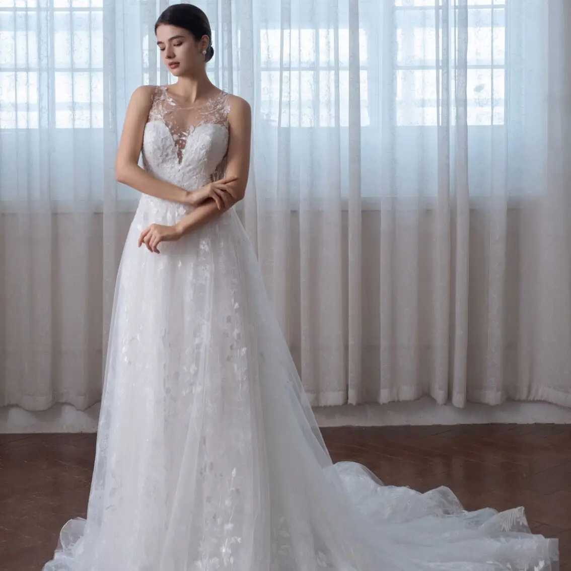 LF BRIDAL CUSTOM WEDDING GOWN