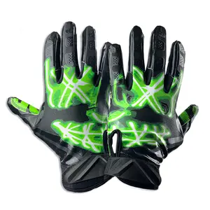 Nightmare You're Not Safe Cloaked Receiver Football Gloves