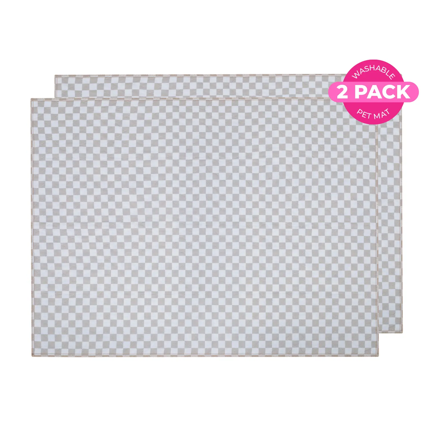 Taupe Checkers